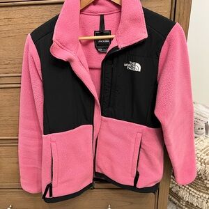 The North Face Women’s Fleece Jacket in Pink and Black